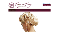 Desktop Screenshot of hairathome.com.au